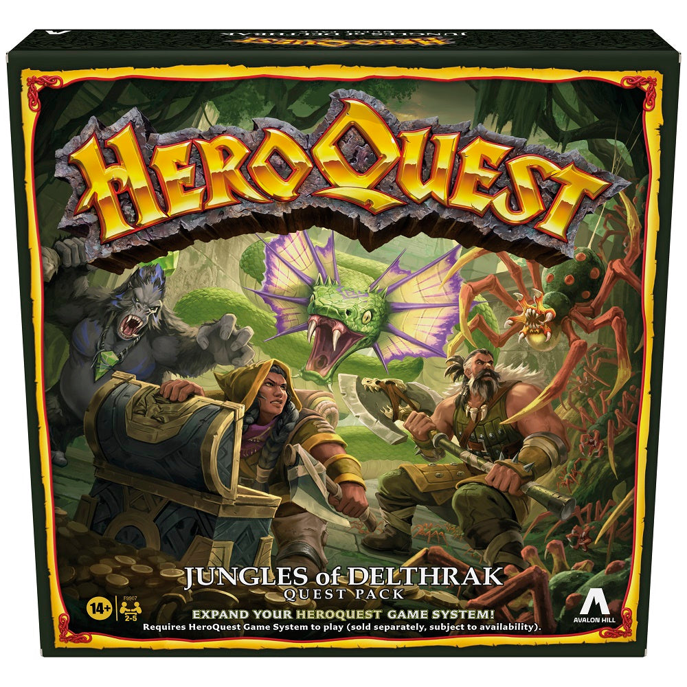 HERO QUEST JUNGLES OF DELTHRAK