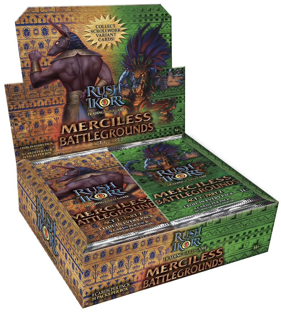 RUSH OF IKORR ACT 1 PART 2 MERCILESS BATTLEGROUNDS BOOSTER BOX