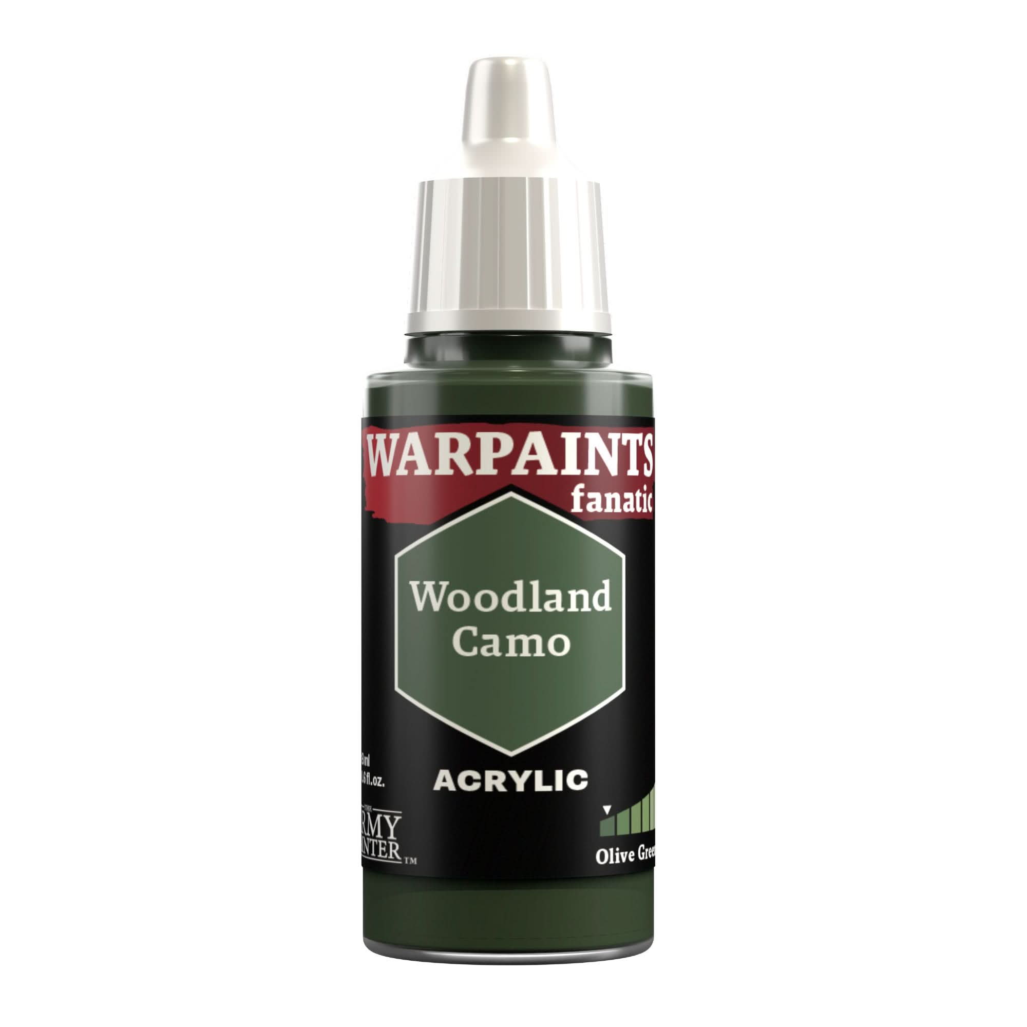 THE ARMY PAINTER WARPAINTS: FANATIC ACRYLIC WOODLAND CAMO