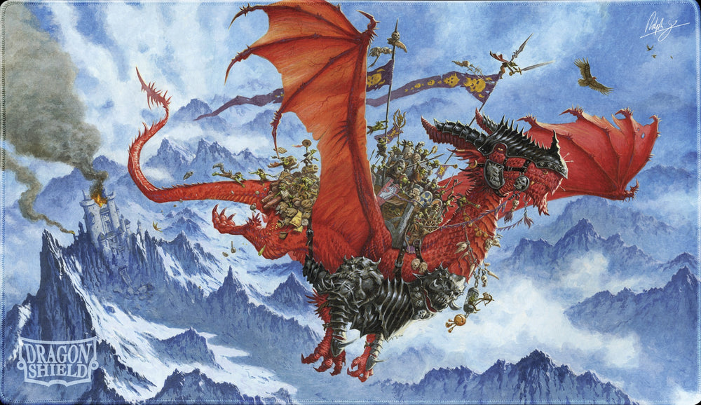 DRAGON SHIELD PLAYMAT WITH TUBE THE RAID
