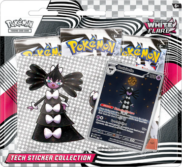 POKEMON SV10.5 WHITE FLARE TECH STICKER COLLECTION