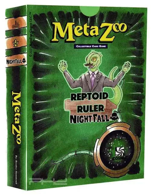 METAZOO NIGHTFALL 1ST ED THEME DISPLAY (Reptoid Ruler)