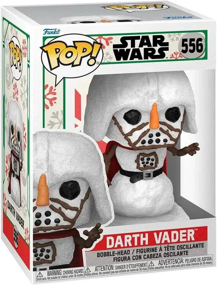 POP HOLIDAY STAR WARS SNOWMAN DARTH VADER