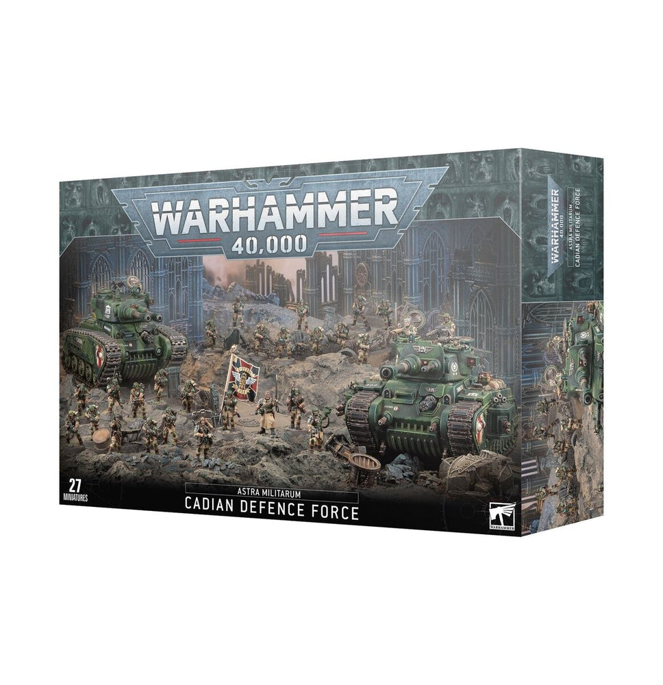 WARHAMMER 40,000 ASTRA MILITARUM BATTLEFORCE - CADIAN DEFENCE FORCE