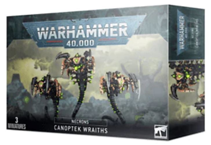 WARHAMMER 40,000 NECRONS: CANOPTEK WRAITHS