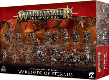 WARHAMMER: AGE OF SIGMAR SLAVES TO DARKNESS BATTLEFORCE - WARHORDE OF ETERNUS