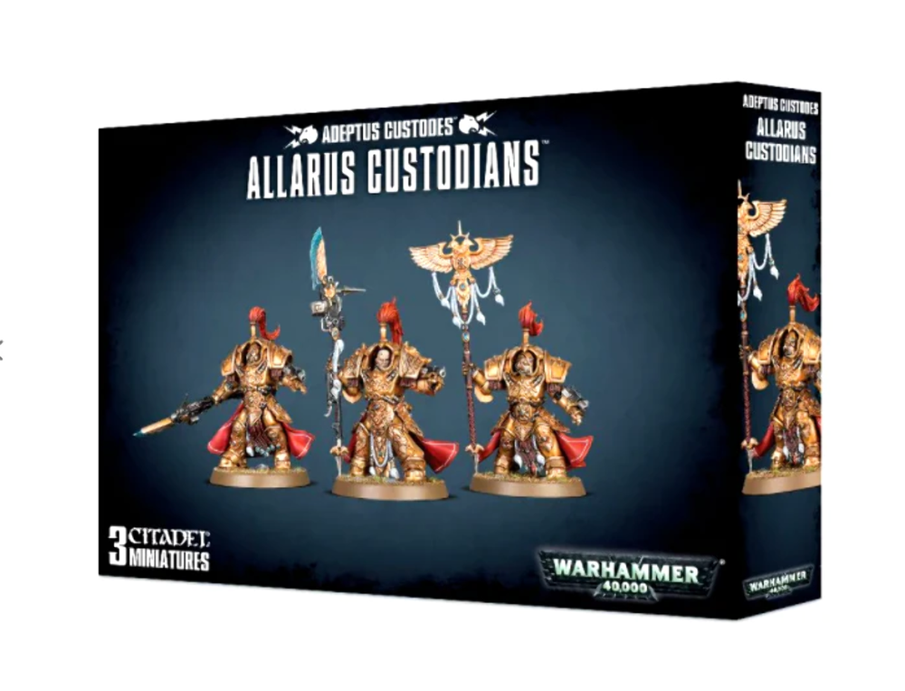 WARHAMMER 40,000 ADEPTUS CUSTODES: ALLARUS CUSTODIAN