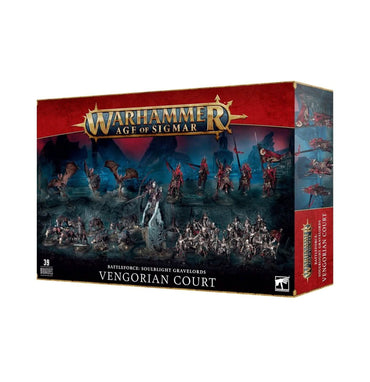 WARHAMMER: AGE OF SIGMAR SOULBIGHT GRAVELORDS BATTLEFORCE - VENGORIAN COURT
