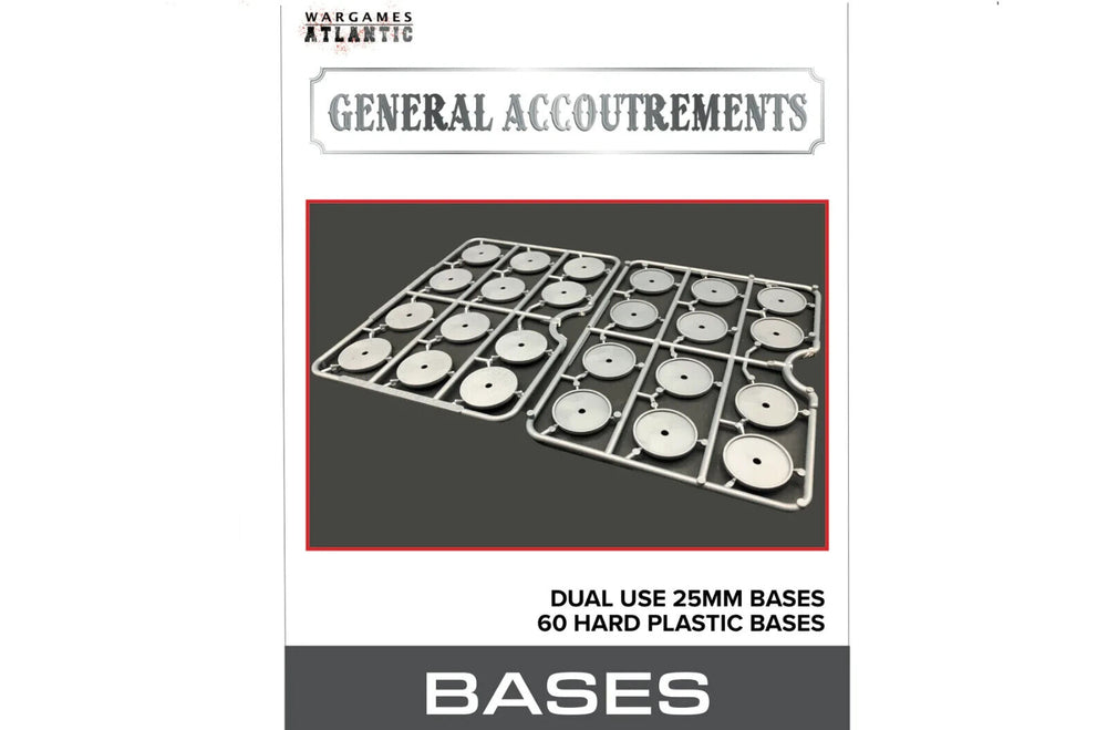 General Accourments: 25mm Dual Use Bases