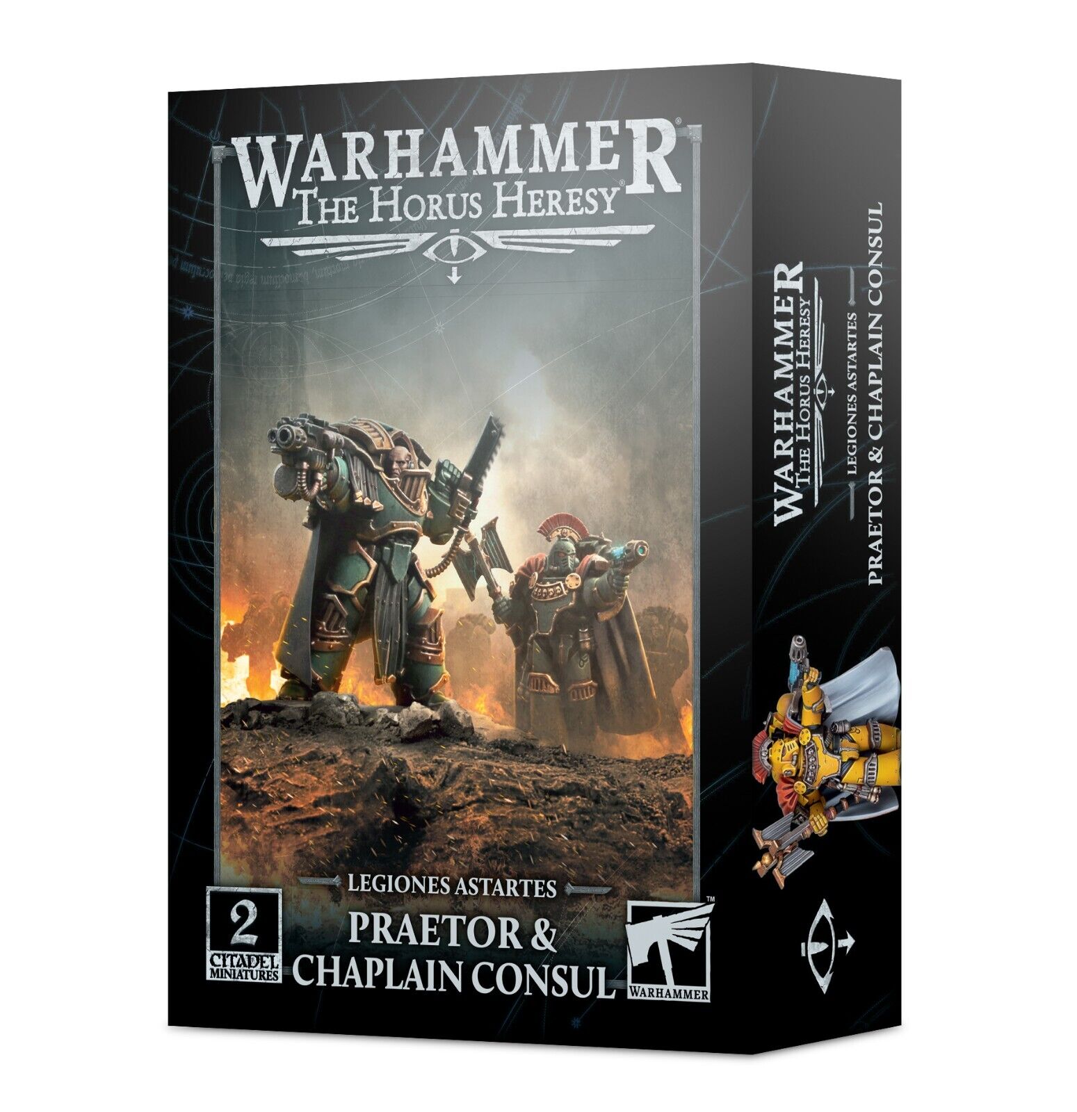 WARHAMMER: THE HORUS HERESY LEGIONES ASTARTES: PRAETOR & CHAPLAIN CONSU