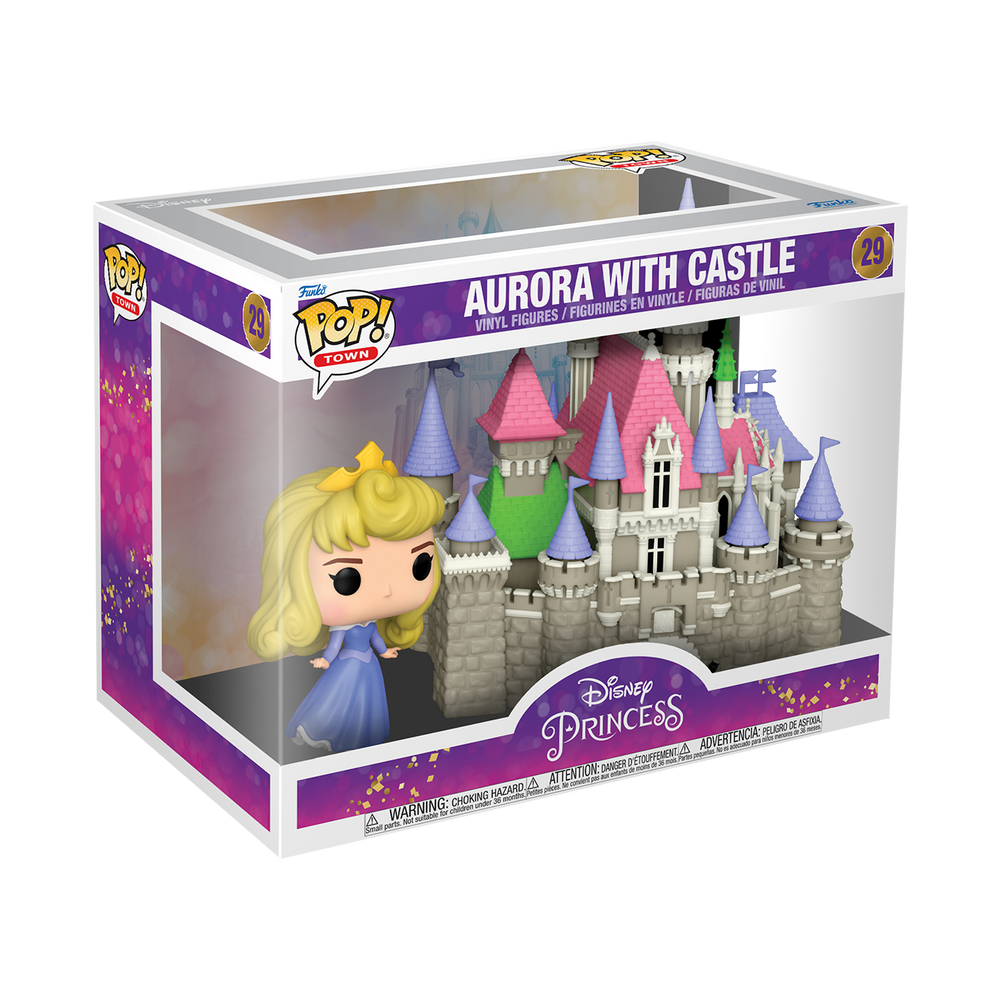 POP TOWN DISNEY ULTIMATE PRINCESS AURORA & CASTLE