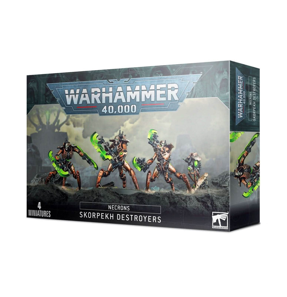 WARHAMMER 40,000 NECRONS SKORPEKH DESTROYERS