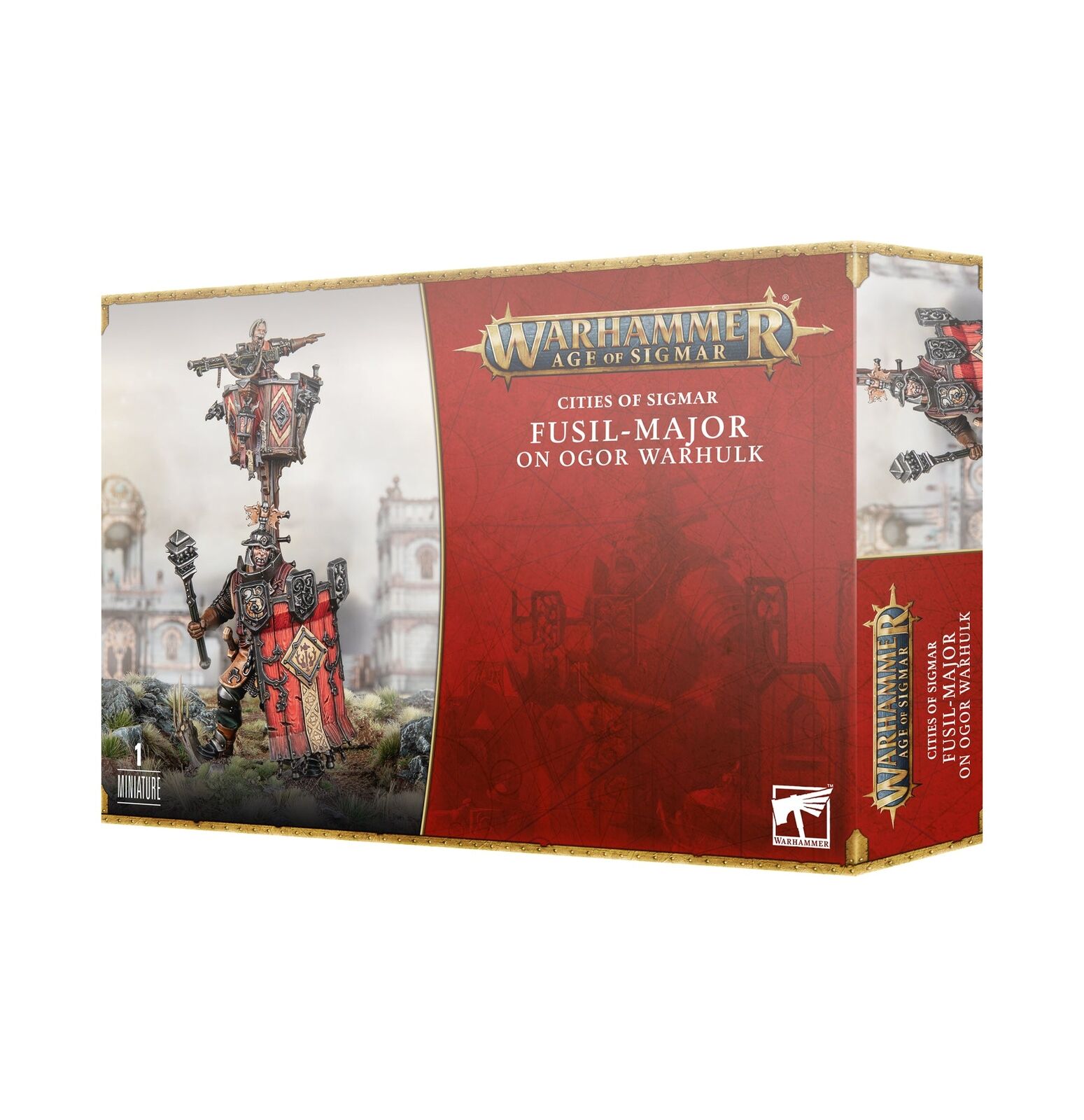 WARHAMMER: AGE OF SIGMAR C/O/S: FUSIL-MAJOR ON OGOR WARHULK