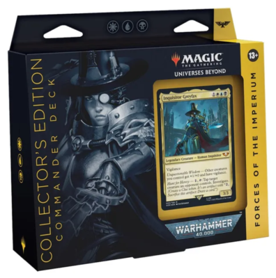 MTG WARHAMMER 40,000 FORCES OF THE IMPERIUM COLLECTOR'S EDITION