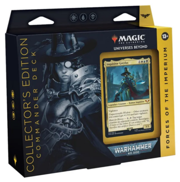 MTG WARHAMMER 40,000 FORCES OF THE IMPERIUM COLLECTOR'S EDITION