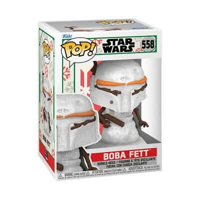 POP HOLIDAY STAR WARS SNOWMAN BOBA FETT