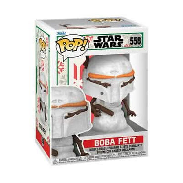 POP HOLIDAY STAR WARS SNOWMAN BOBA FETT