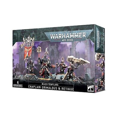 WARHAMMER 40,000 BLACK TEMPLARS: GRIMALDUS & RETINUE