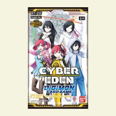 DIGIMON CG BT22 CYBER EDEN BOOSTER PACK