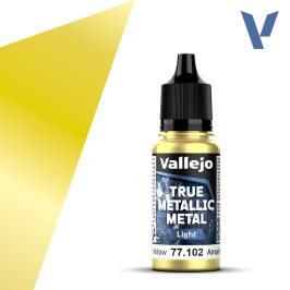 VALLEJO TRUE METALLIC METAL LIGHT RADIANT YELLOW