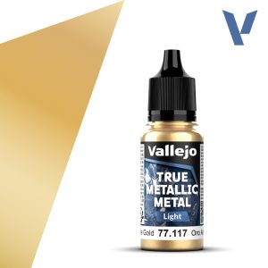VALLEJO TRUE METALLIC METAL LIGHT ARCANE GOLD