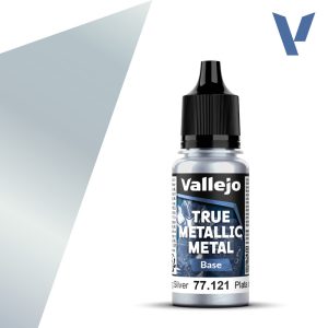 VALLEJO TRUE METALLIC METAL BASE STERLING SILVER