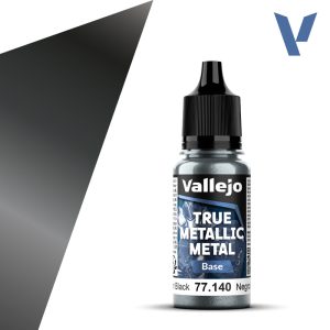 VALLEJO TRUE METALLIC METAL BASE OBSIDIAN BLACK