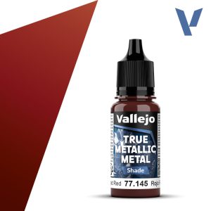 VALLEJO TRUE METALLIC METAL SHADE FORGED RED