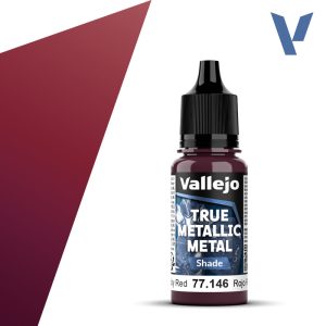 VALLEJO TRUE METALLIC METAL SHADE RUBY RED