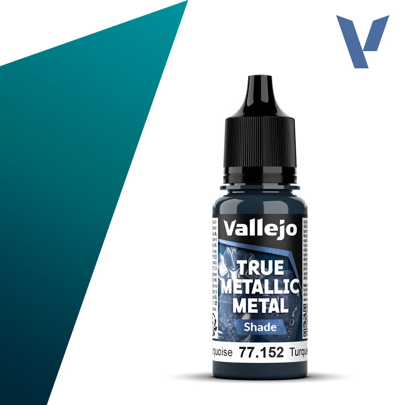 VALLEJO TRUE METALLIC METAL SHADE HYDRA TURQUOISE