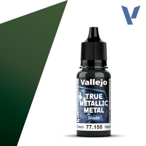 VALLEJO TRUE METALLIC METAL SHADE AMBER GREEN