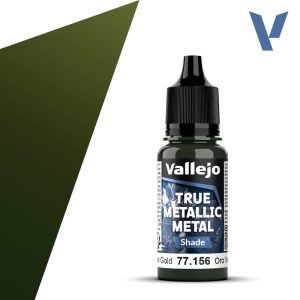 VALLEJO TRUE METALLIC METAL SHADE GREENISH GOLD