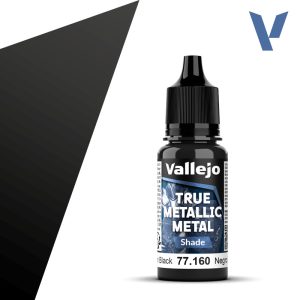 VALLEJO TRUE METALLIC METAL SHADE OBSIDIAN BLACK