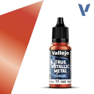 VALLEJO TRUE METALLIC METAL AIRBRUSH FORGED RED