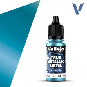 VALLEJO TRUE METALLIC METAL AIRBRUSH HYDRA TURQUOISE