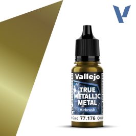 VALLEJO TRUE METALLIC METAL AIRBRUSH GREENISH GOLD