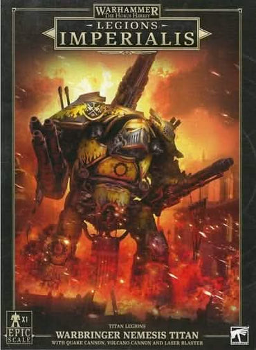 LEGIONS IMPERIALIS WARBRINGER NEMESIS TITAN W/QUAKE CA