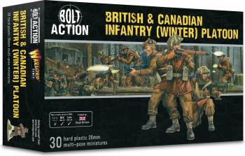 BOLT ACTION BRITISH & CANADIAN ARMY - INFANTRY PLATOON (WINTER)