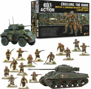 BOLT ACTION CROSSING THE RHINE' - BRITISH & CANADIAN STARTER SET