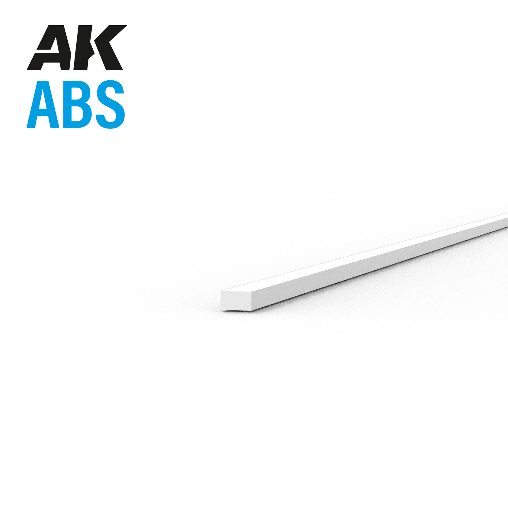 AK Interactive ABS Strip - 0.25 x 0.50 x 350mm x 10 units