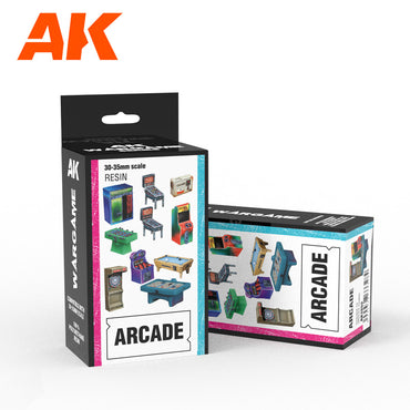 AK Interactive Arcade Wargame Set 100% Polyurethane Resin Compatible With 30-35MM Scale