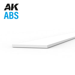 AK Interactive ABS Strip - 0.25 x 4.00 x 350mm x 10 units