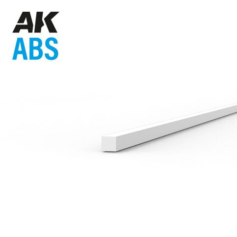 AK Interactive ABS Strip - 0.50 x 0.50 x 350mm x 10 units