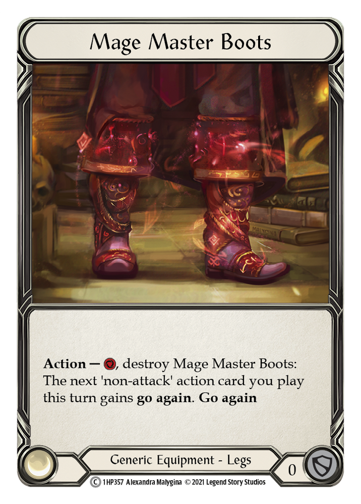Mage Master Boots [1HP357] (History Pack 1)
