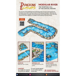 Archon Studio Dungeons and Lasers: Modular River (D&L: Expansion Sets)