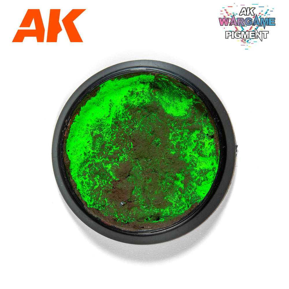 AK Interactive Wargame Enamel Liquid Pigments Fluorescent Green 35ml