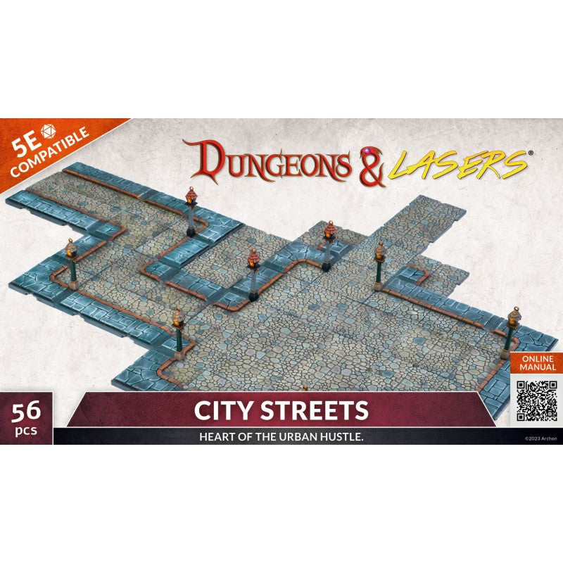 Archon Studio Dungeons and Lasers: City Streets (D&L: Expansion Sets)