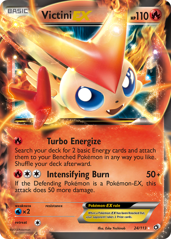 Victini EX (24/113) [Black & White: Legendary Treasures]