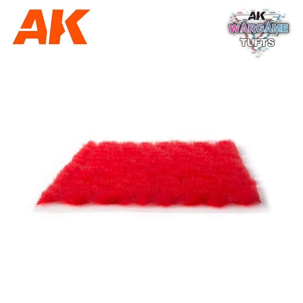 AK Interactive Red Wargame Tufts 4.5mm