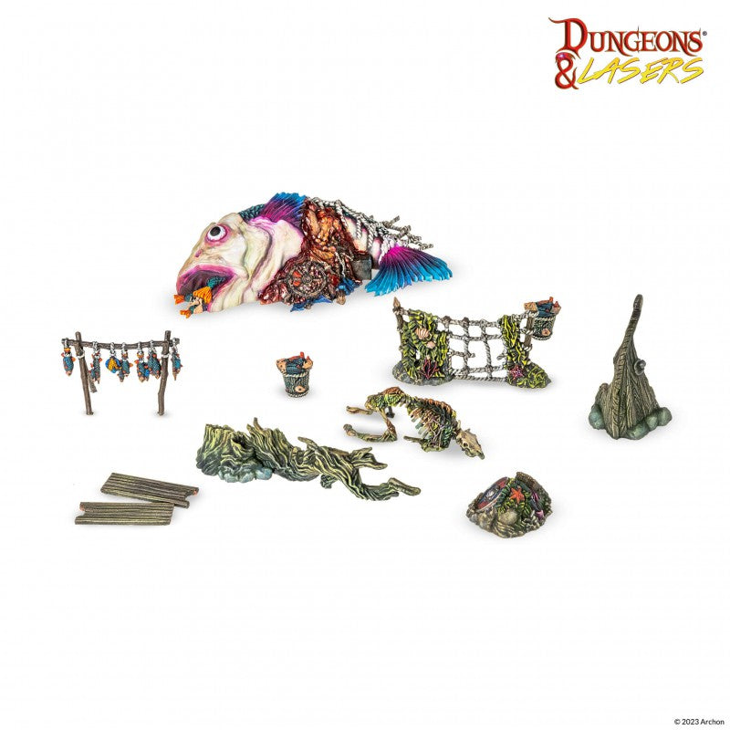 Archon Studio Dungeons and Lasers: Swamps of Doom (D&L Starter Sets)